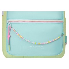 Mochila Infantil Acolchada Verde y Azul | May (12 meses a 5 años)