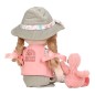 Muñeca de Tela Rosa Exploradora Safari 35 cm | Little Dutch (12+ meses)