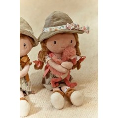 Muñeca de Tela Rosa Exploradora Little Dutch | La Comba Infantil