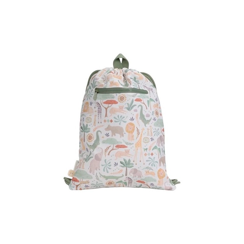 Bolsa Gym de Cuerdas Safari Friends | Little Dutch (29 x 39 cm) Bolsa Gym de Cuerdas Safari Friends | Little Dutch (29 x 39 cm)