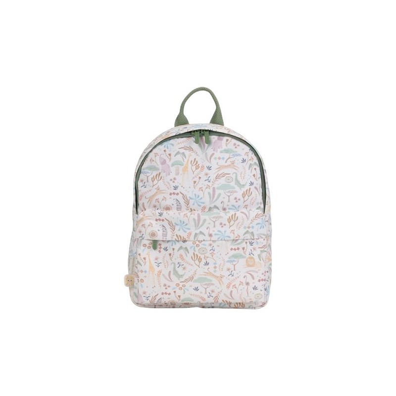 Mochila Infantil Guardería Safari Friends | Little Dutch (22 x 29 cm)