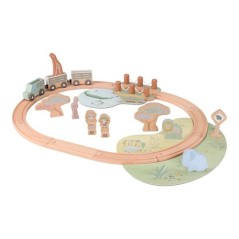 Circuito de Tren Madera FSC Safari Little Dutch | La Comba Infantil