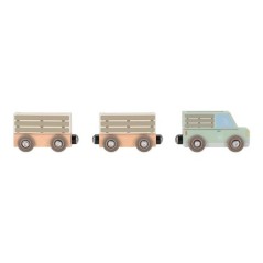 Circuito de Tren Madera FSC Safari Little Dutch | La Comba Infantil