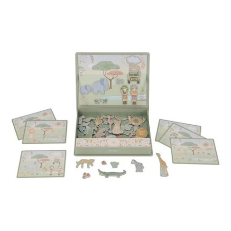 Tablero Magnético de Juegos FSC Safari Friends | Little Dutch (3+ años)