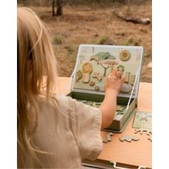 Tablero Magnético FSC Safari Friends Little Dutch | La Comba Infantil