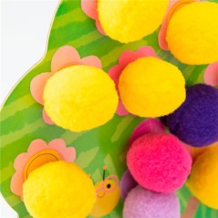 Actividad Pompones Árboles Les Toupitis Moulin Roty | La Comba