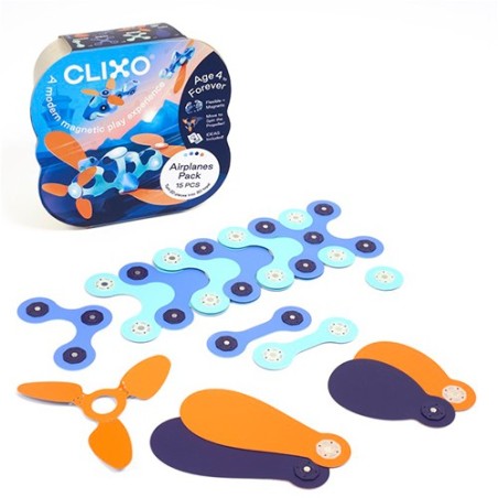 Airplanes pack 15 pzas. Clixo (+4 años)