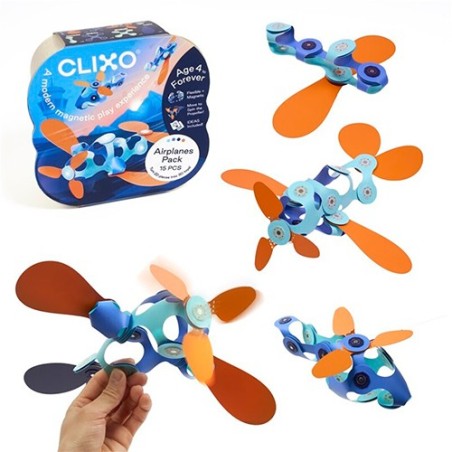 Airplanes pack 15 pzas. Clixo (+4 años)