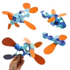 Clixo Airplanes Pack Juego Construcción Magnético 15 Pcs | La Comba.