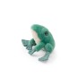 Pequeño peluche suave de rana verde agua de la colección Tout Autour du Monde de Moulin Roty.