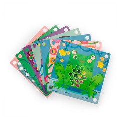 Juego Clasificación Colores Les Toupitis Moulin Roty | La Comba