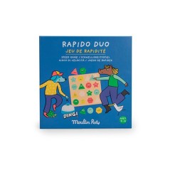 Juego de Mesa Rapido Duo Les Loufoques Moulin Roty | La Comba Infantil