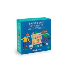 Juego de Mesa Rapido Duo Les Loufoques Moulin Roty | La Comba Infantil