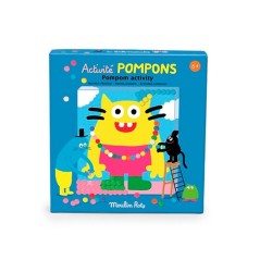 Cuadro de Pompones Les Schmouks Moulin Roty | La Comba Infantil