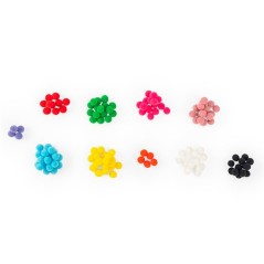 Cuadro de Pompones Les Schmouks Moulin Roty | La Comba Infantil