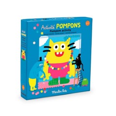 Cuadro de Pompones Les Schmouks Moulin Roty | La Comba Infantil