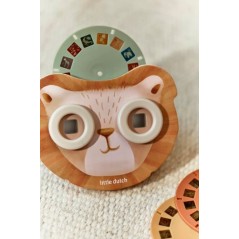 Visor de Historias de Madera León Little Dutch | La Comba Infantil