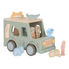 Coche Safari Encajable de Formas Madera FSC Little Dutch | La Comba