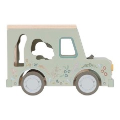 Coche Safari Encajable de Formas Madera FSC Little Dutch | La Comba