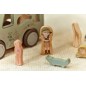 Coche de Madera Encajable de Formas Coche Safari FSC | Little Dutch (18+ meses)