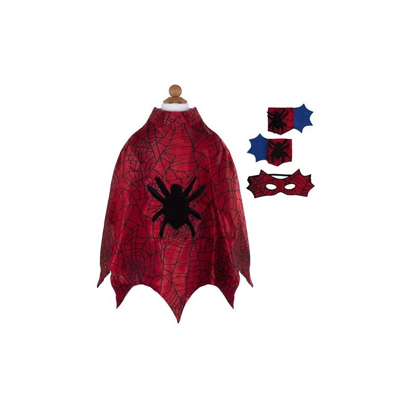 CAPA DE ARAÑA + MÁSCARA + PUÑOS