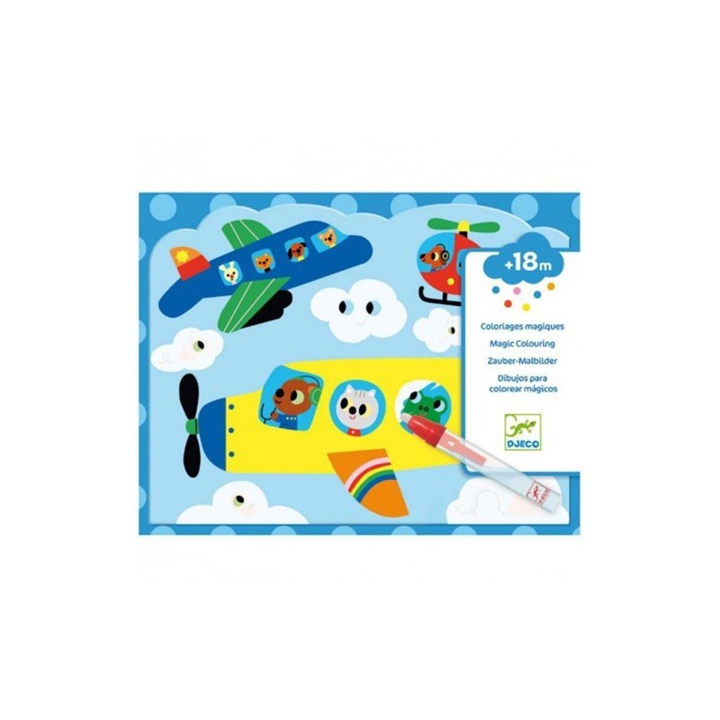 Dibujos Mágicos para Colorear. Escondido en el Espacio +18 Meses