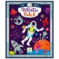 Artístic Patch Cosmos-Láminas para Decorar con Metalizados