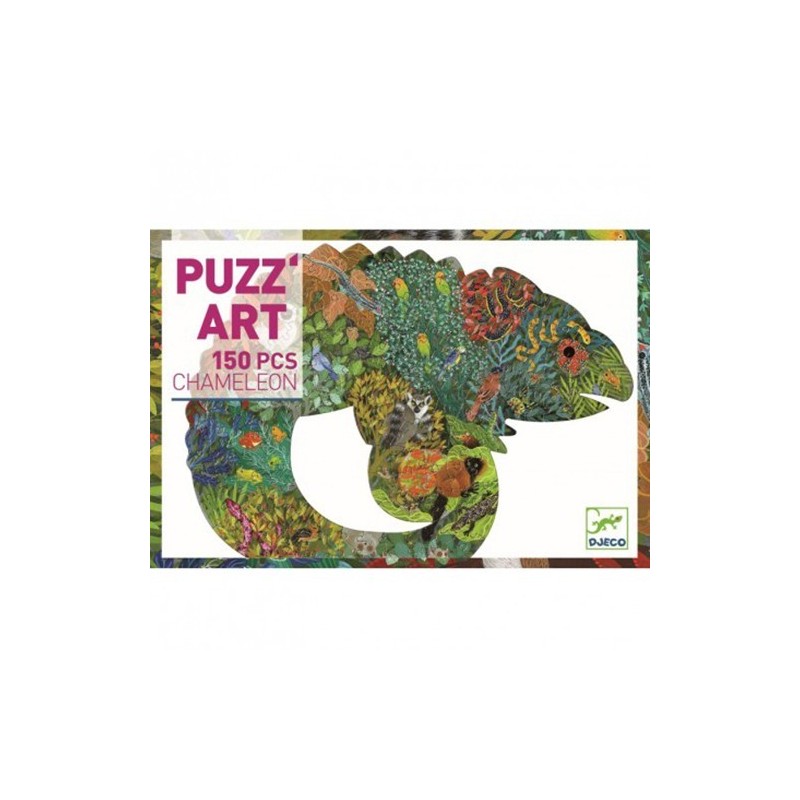 PUZZLE ART CAMALEÓN 150 PZAS  6-99 AÑOS.