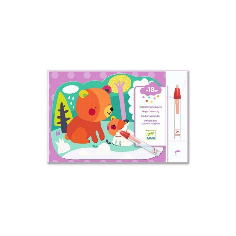 Dibujos Mágicos para Colorear. El Bosque +18 Meses
