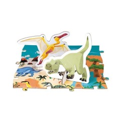 PUZZLE LOS DINOSAURIOS 200 PZAS +6 AÑOS