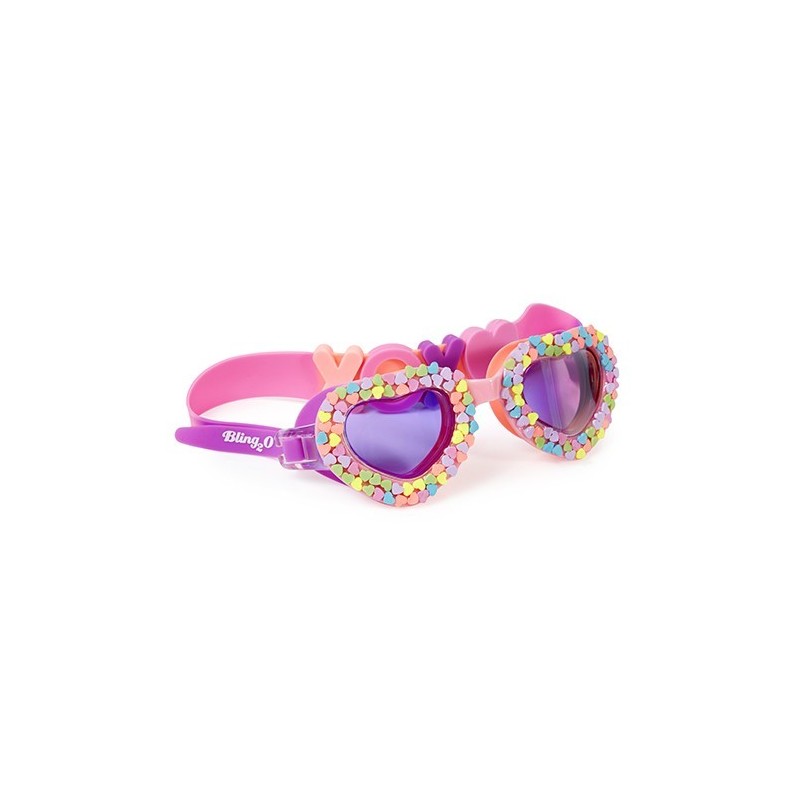 Gafas de natación Candy Heart be Mine Pastel +5 años