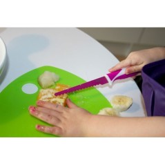 CUCHILLO AUTONOMÍA NIÑOS ROSA