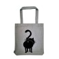 BOLSO GRIS GATO NEGRO