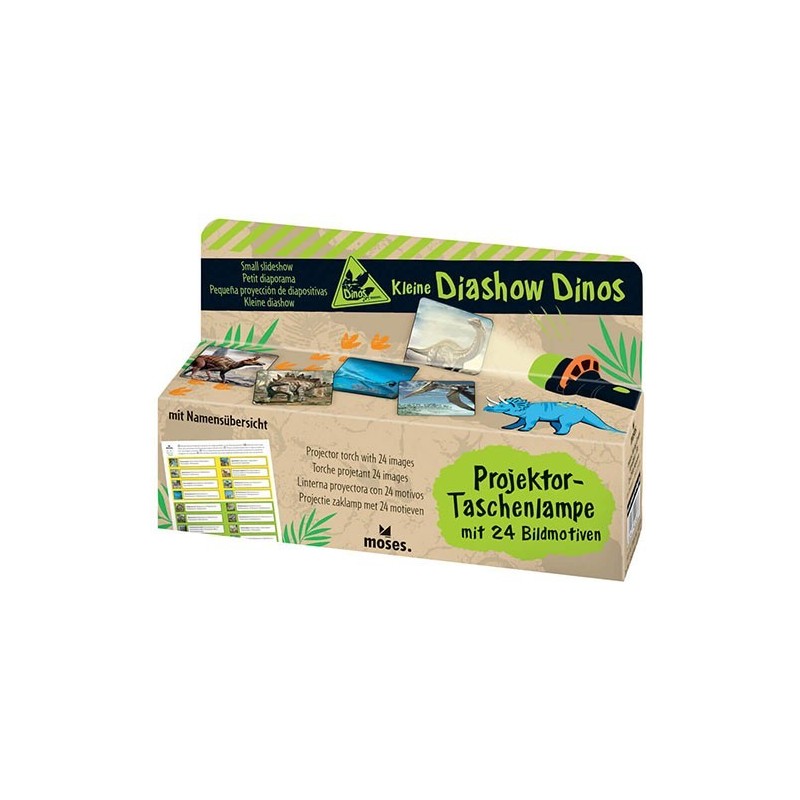 LINTERNA PROYECTOR DINOSAURIOS
