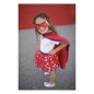 DISFRAZ SUPERHEROÍNA ROJO