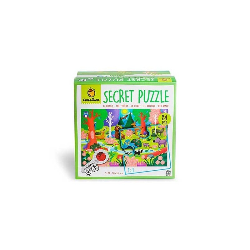 PUZZLE SECRETO EL BOSQUE 24 PZAS