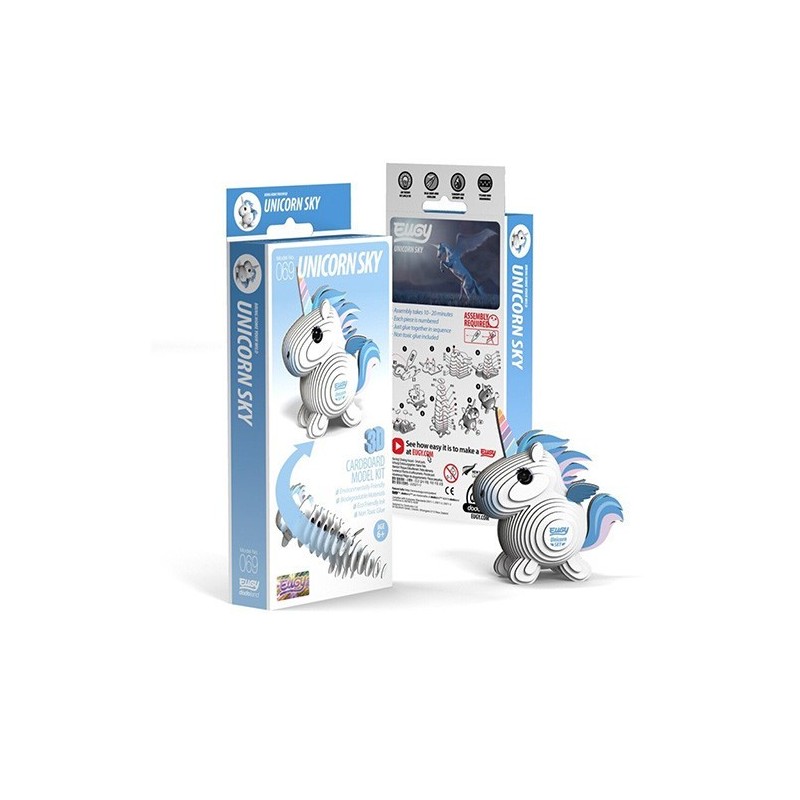 Eugy Unicornio Celeste 069