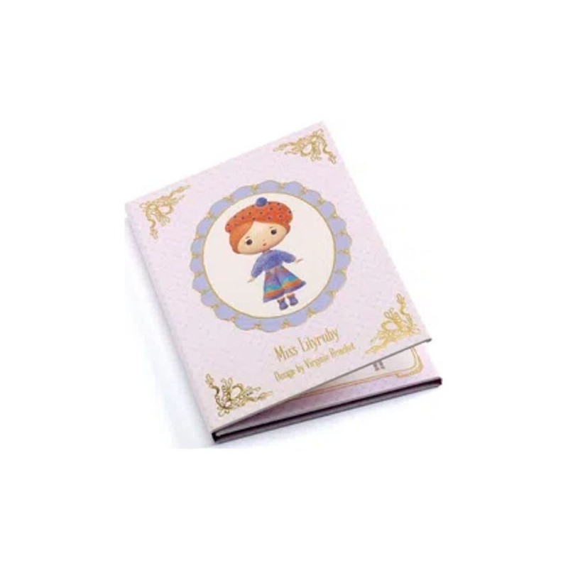 Tinyly Miss Lilyruby pegatinas Reutilizables