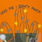 CAMISETA ESTAMPADA NARANJA FUNCACTUS