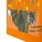 CAMISETA ESTAMPADA NARANJA FUNCACTUS
