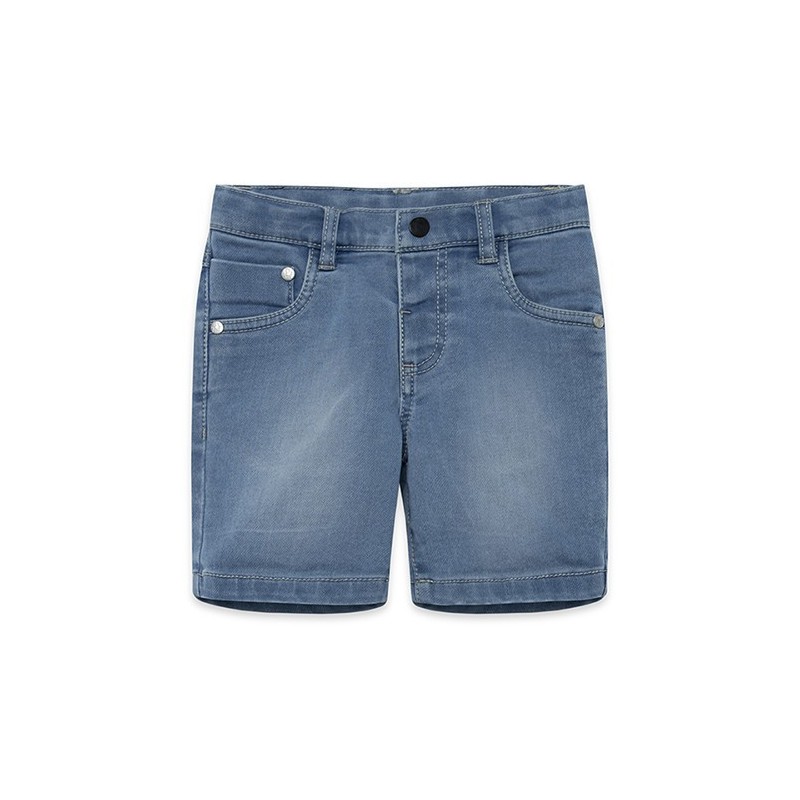 BERMUDA DENIM AZUL BÁSICOS BABY
