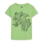 CAMISETA M/C LEOPARDO VERDE NATH KIDS BY TUC TUC