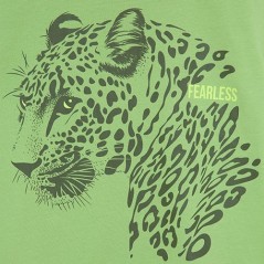 CAMISETA M/C LEOPARDO VERDE NATH KIDS BY TUC TUC