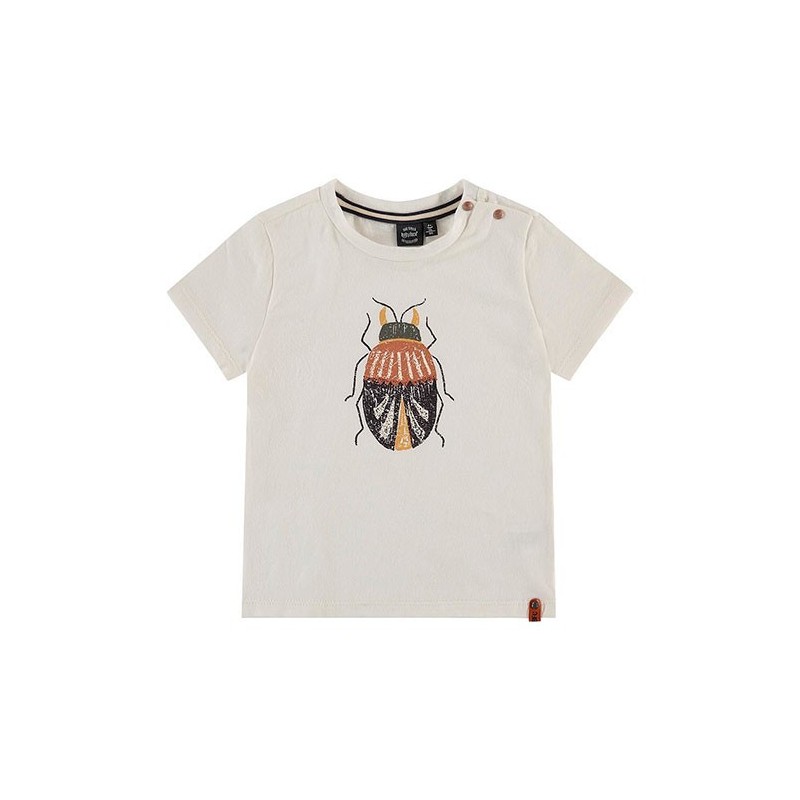 CAMISETA BLANCA ESCARABAJO