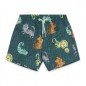 BERMUDA BAÑO VERDE ESTAMPADO ANIMALES NIÑO