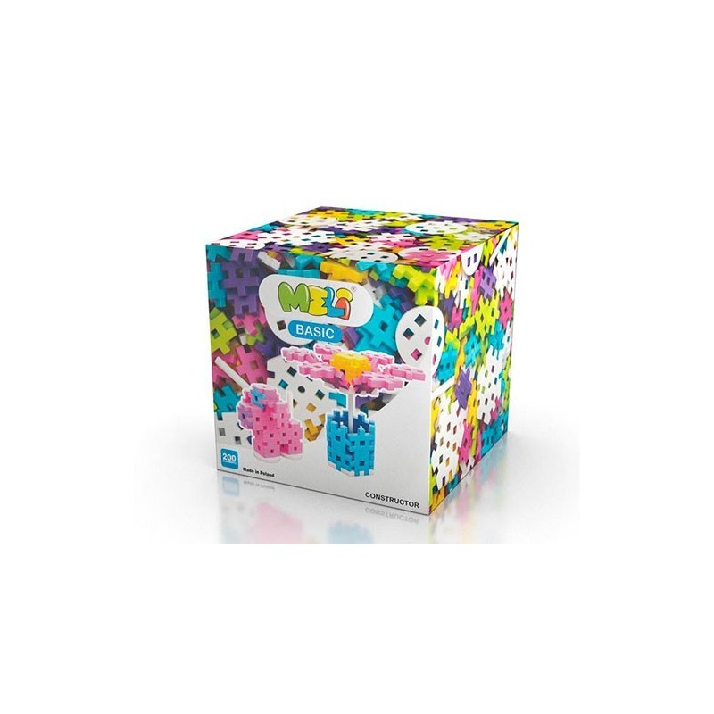Meli Basic Constructor Pastel 200 Piezas