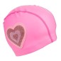 Gorro de natación Corazón Rosa