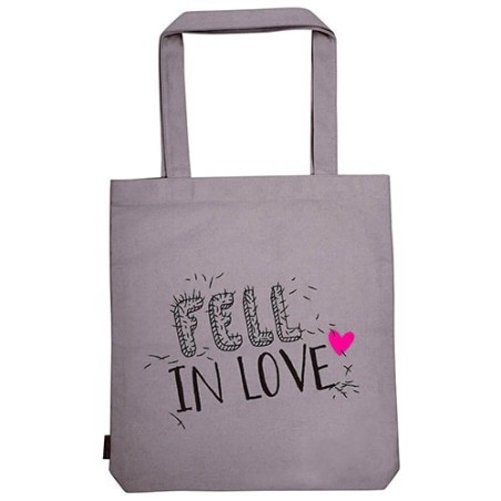 TOTE BAG CAT FELL IN LOVE