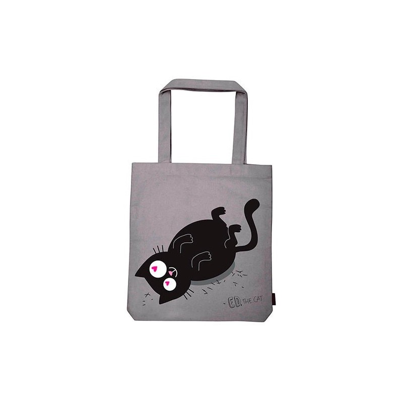 TOTE BAG CAT FELL IN LOVE