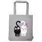 TOTE BAG CAT IN LOVE